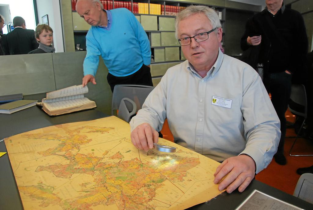 Franz Winter vom Familienkundlichen Arbeitskreis Rheine